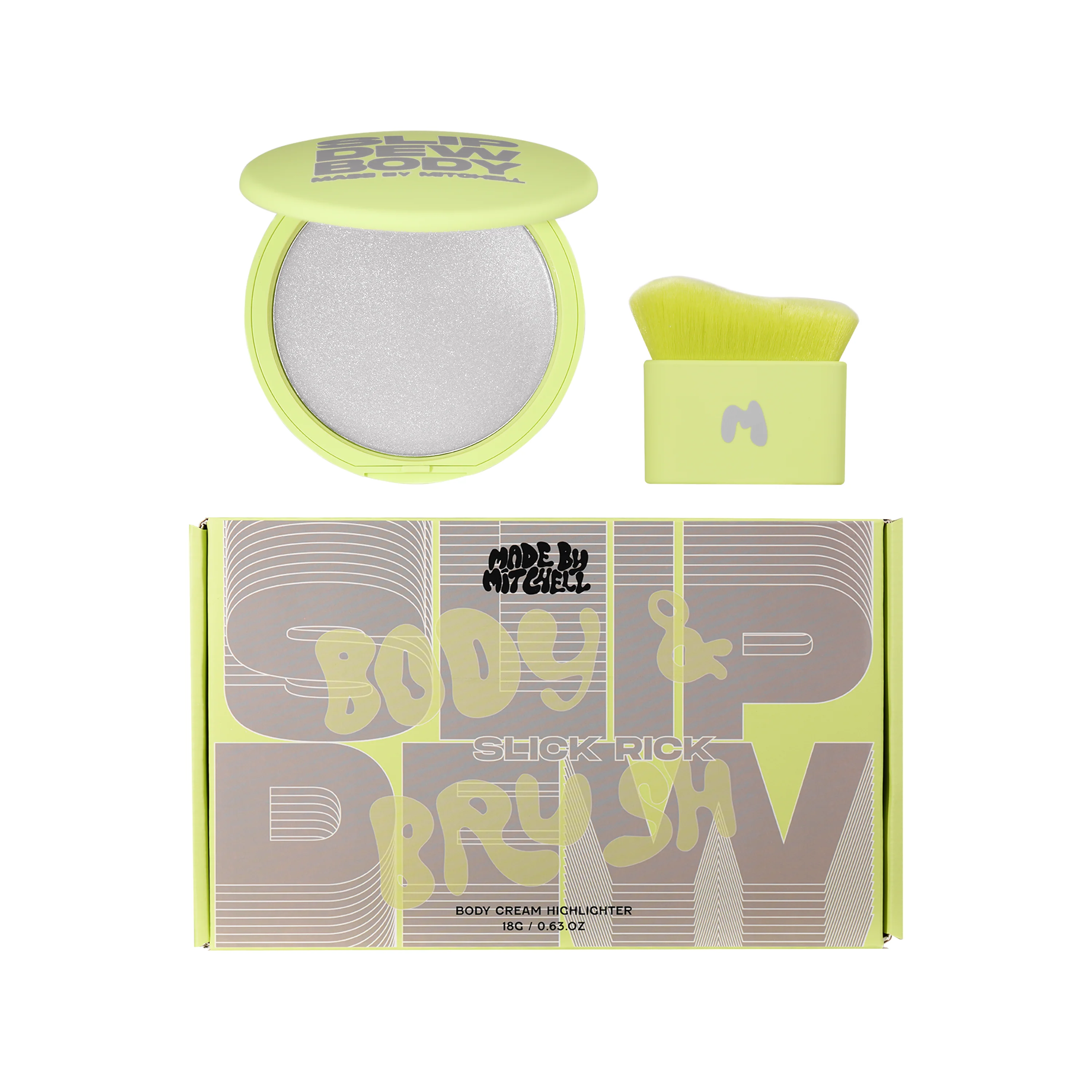 Slip Dew Body Cream Highlighter With Free Body Brush - Image 11