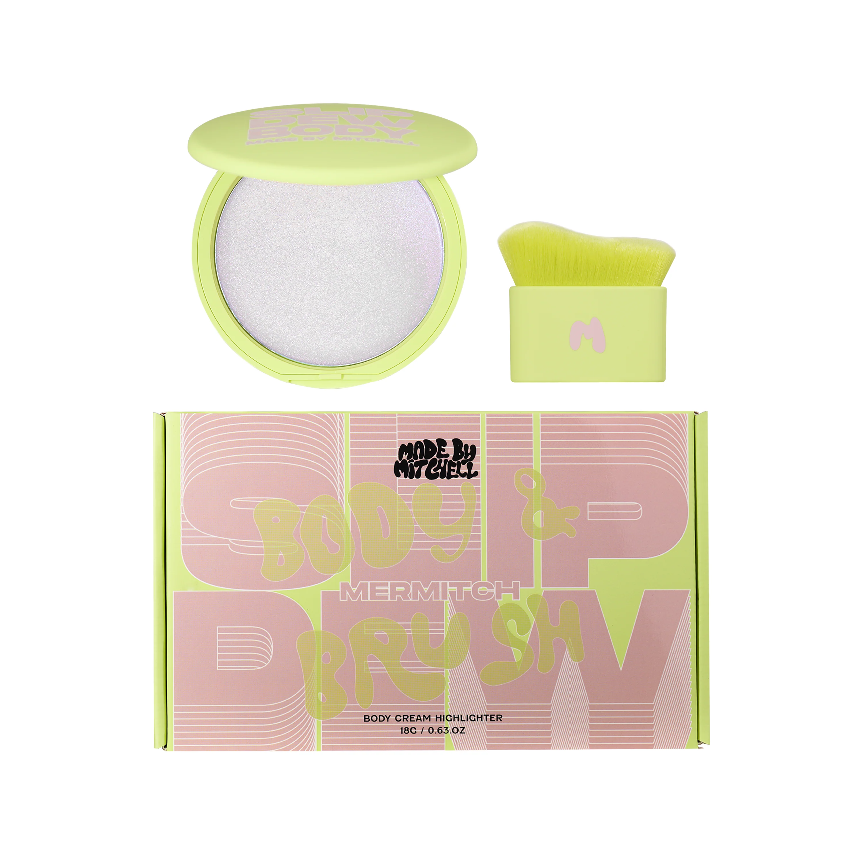 Slip Dew Body Cream Highlighter With Free Body Brush - Image 7
